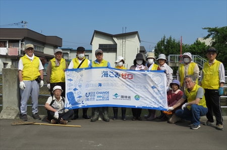 2019 第1回クリーン作戦 西篠田町会の参加記念写真です
